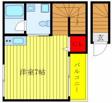 アガルイエ岸町の間取り図