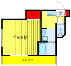 シャロムガーデンの間取り図