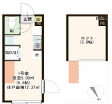 ピッコロモンド赤羽の間取り図