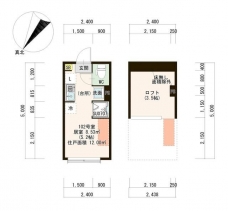 ハーモニーテラス北赤羽駅の間取り図