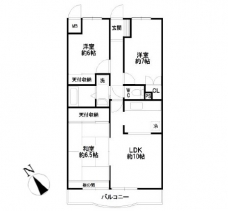 ウィーブ北町の間取り図