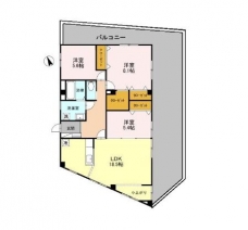 和光市本町貸住宅の間取り図
