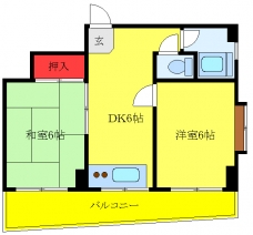 ペガサスの間取り図