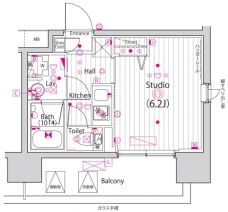 ガーラ・グランディ川口並木の間取り図