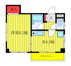 タムラハイツの間取り図