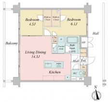 ＬｉｖｅＣａｓａ西台の間取り図