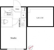 ハーモニーテラス池袋Ⅲの間取り図