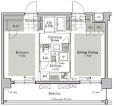 パークキューブ西ヶ原ステージの間取り図