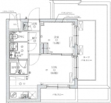 ハーモニーレジデンス池袋ウエストの間取り図