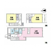 リッチグレイスの間取り図