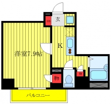 プレール・ドゥーク赤羽の間取り図