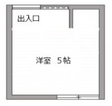 大雪荘の間取り図