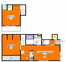 ベル　パンセの間取り図