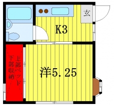 プライム十条の間取り図
