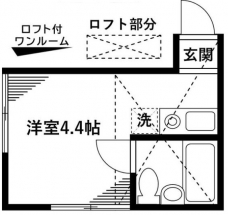 エステート東十条の間取り図