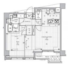 PREMIUM CUBE 王子神谷の間取り図