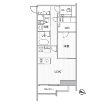 シーズンフラッツ新大塚の間取り図