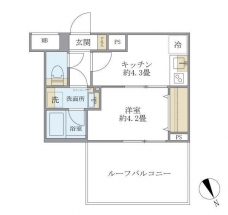クレアポルテ川口元郷　の間取り図
