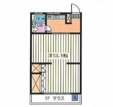 コーポ谷口 の間取り図
