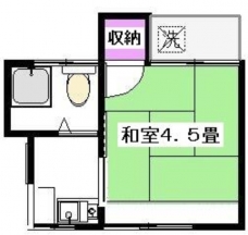 コーポ椎の実の間取り図