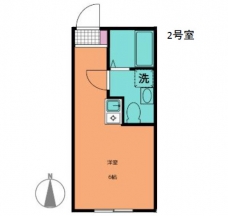 パラディーゾ戸田の間取り図