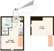 UrbanTerraceときわ台の間取り図