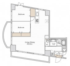 コロネード春日の間取り図