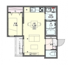 KEIAI RESIDENCE 北戸田Ⅱの間取り図