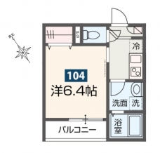 MELDIA西浦和Ⅱの間取り図