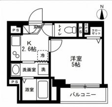 ロージィ赤羽の間取り図