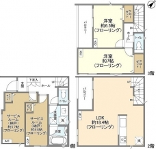 Kolet南浦和#10の間取り図