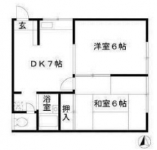エステートピア上青木の間取り図