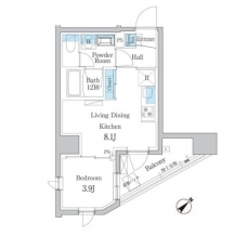デュオフラッツ板橋大山の間取り図