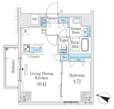 プライムブリス板橋本町の間取り図