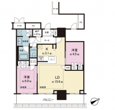 THE TOWER JUJOの間取り図