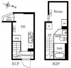 プレニーズ護国寺PREMIERの間取り図
