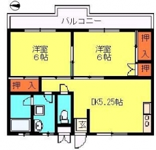 メゾンあさよしの間取り図