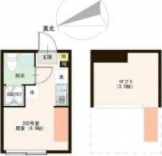 UrbanTerraceときわ台の間取り図