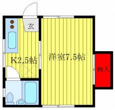 ハイム白百合の間取り図