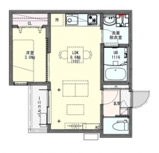 KEIAI RESIDENCE 北戸田Ⅱの間取り図