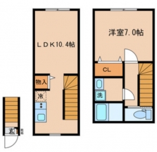 アザレ東武練馬の間取り図