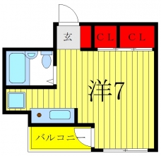 ラポールヤマミツの間取り図