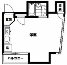 プロスペリタ池袋の間取り図