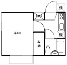 サンチェリーハイツの間取り図