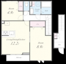ルミセンスの間取り図