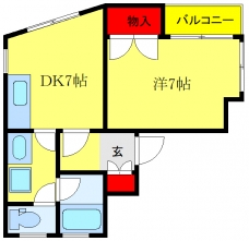 増渕ビルの間取り図