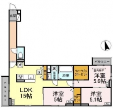セレスティア下石神井の間取り図