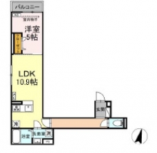 セレスティア小豆沢の間取り図
