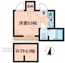 イルビラージュ平和台の間取り図