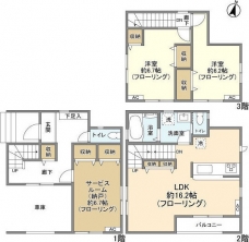 Kolet舎人公園#04の間取り図